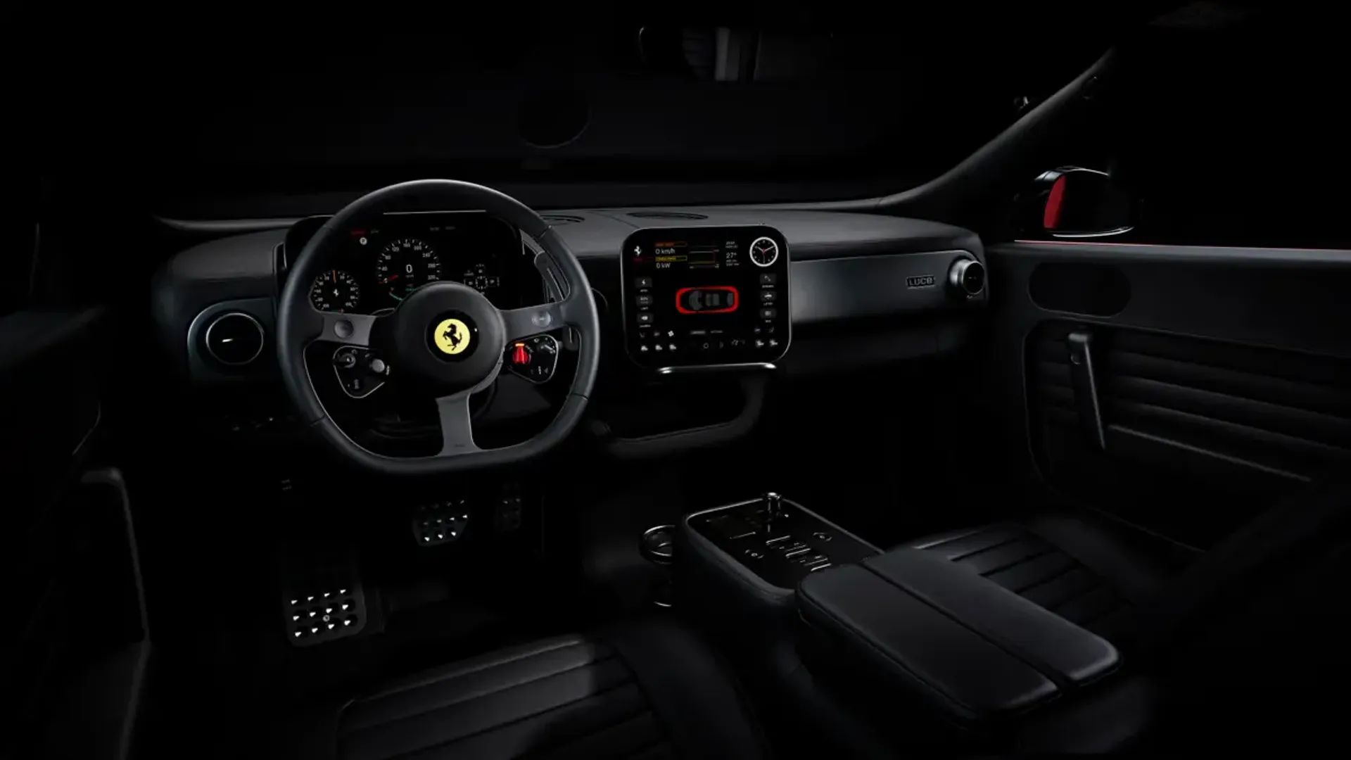 Elettronauti - Ferrari Luce - Interni - Sedili anteriori
