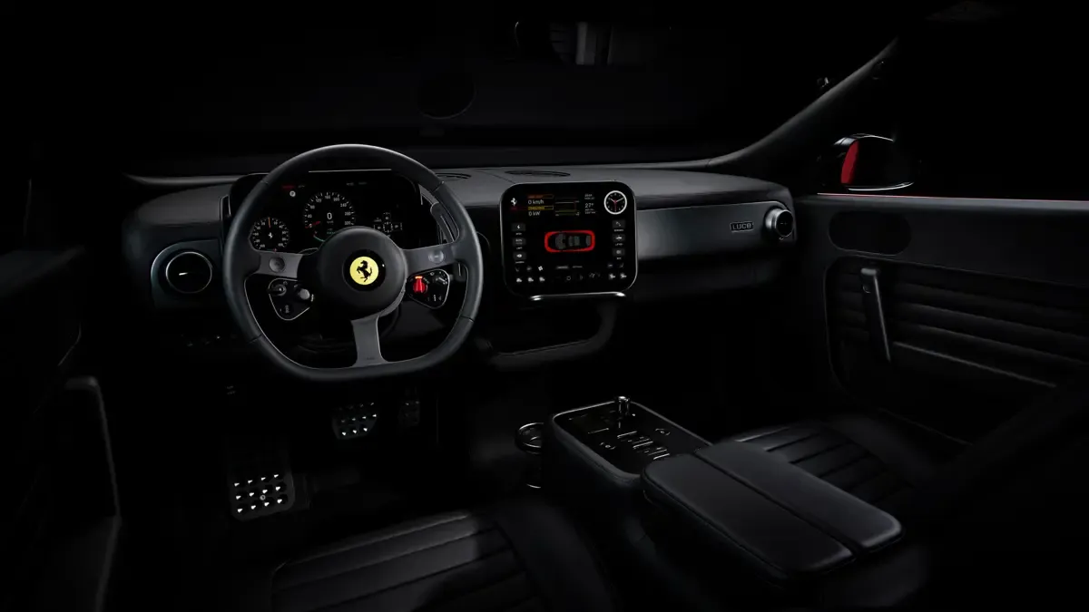 Elettronauti - Ferrari Luce - Interni - Sedili anteriori