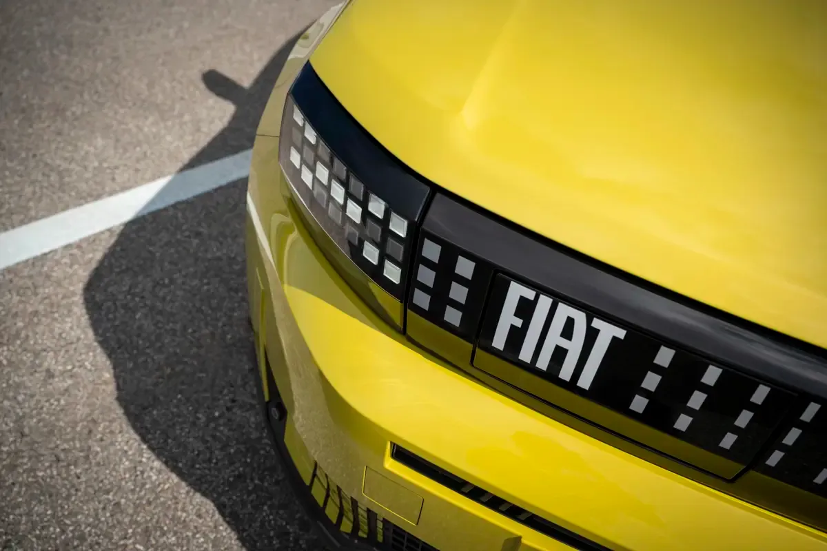 Elettronauti - Fiat Grande Panda - Giallo - Esterno - Vista anteriore