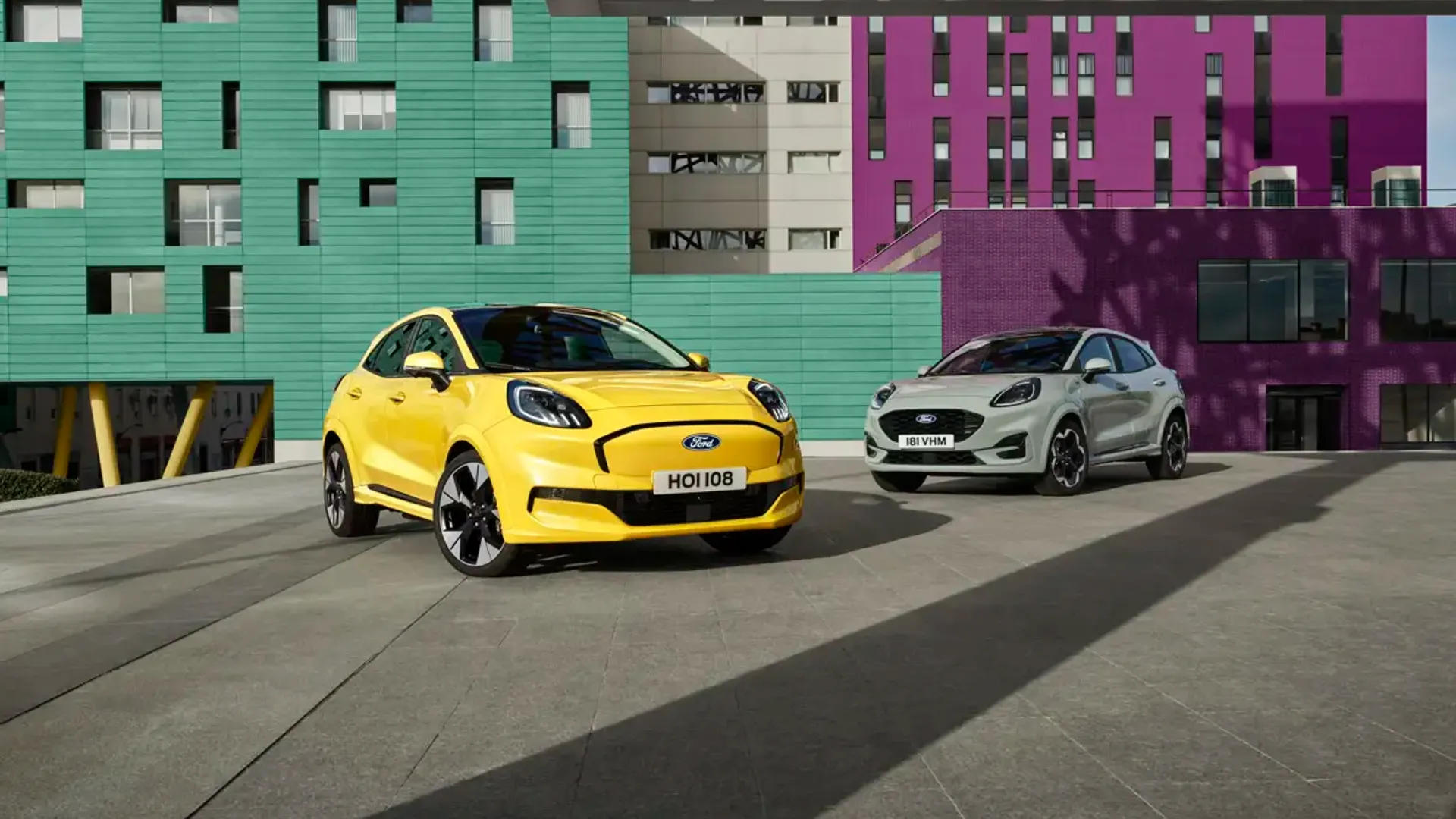 Elettronauti - Ford Puma Gen-E - Verde - Esterno - Vista anteriore a tre quarti