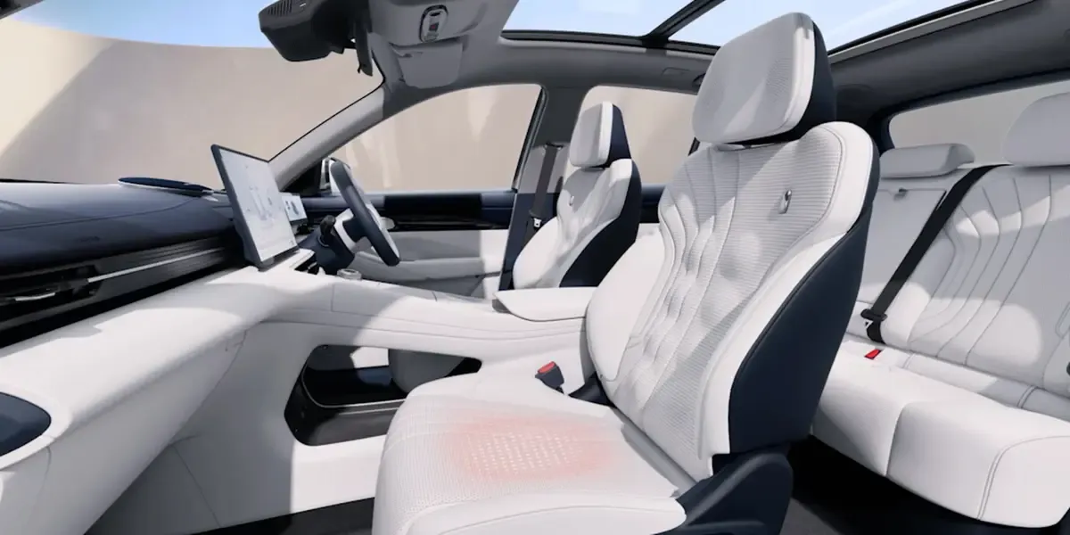 Elettronauti - Geely EX5 60.2kWh - Bianco - Sedili - Sedili anteriori
