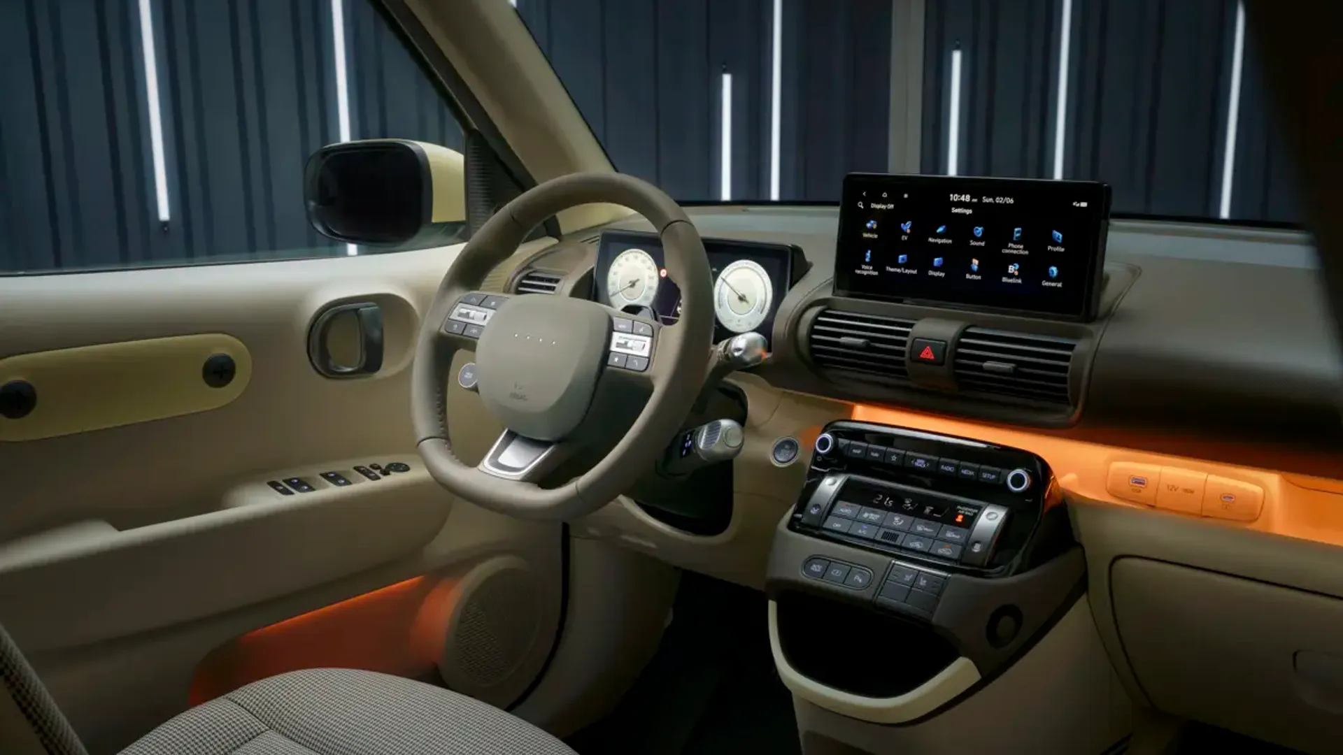 Elettronauti - Hyundai Inster Standard Range - Plancia - Vista della plancia