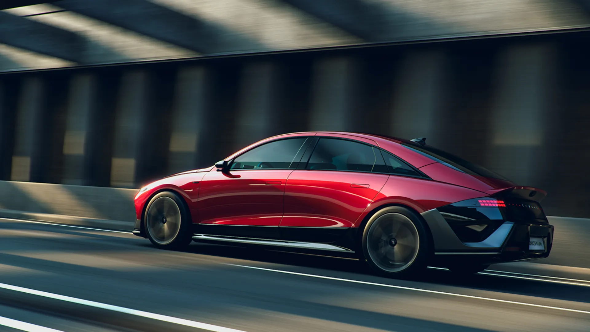 Elettronauti - Hyundai Ioniq 6 63 kWh RWD - Matte Grey - Esterno - Vista anteriore a tre quarti