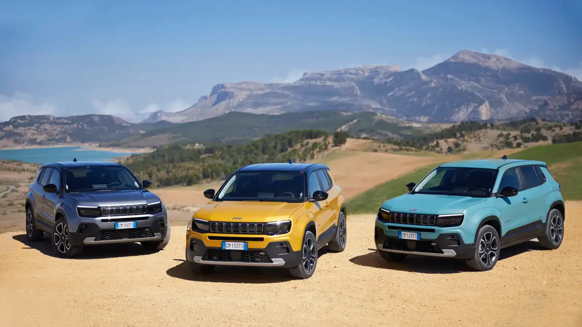 Elettronauti - Jeep Avenger Electric 50.8kWh - Giallo - Esterno - Vista anteriore a tre quarti