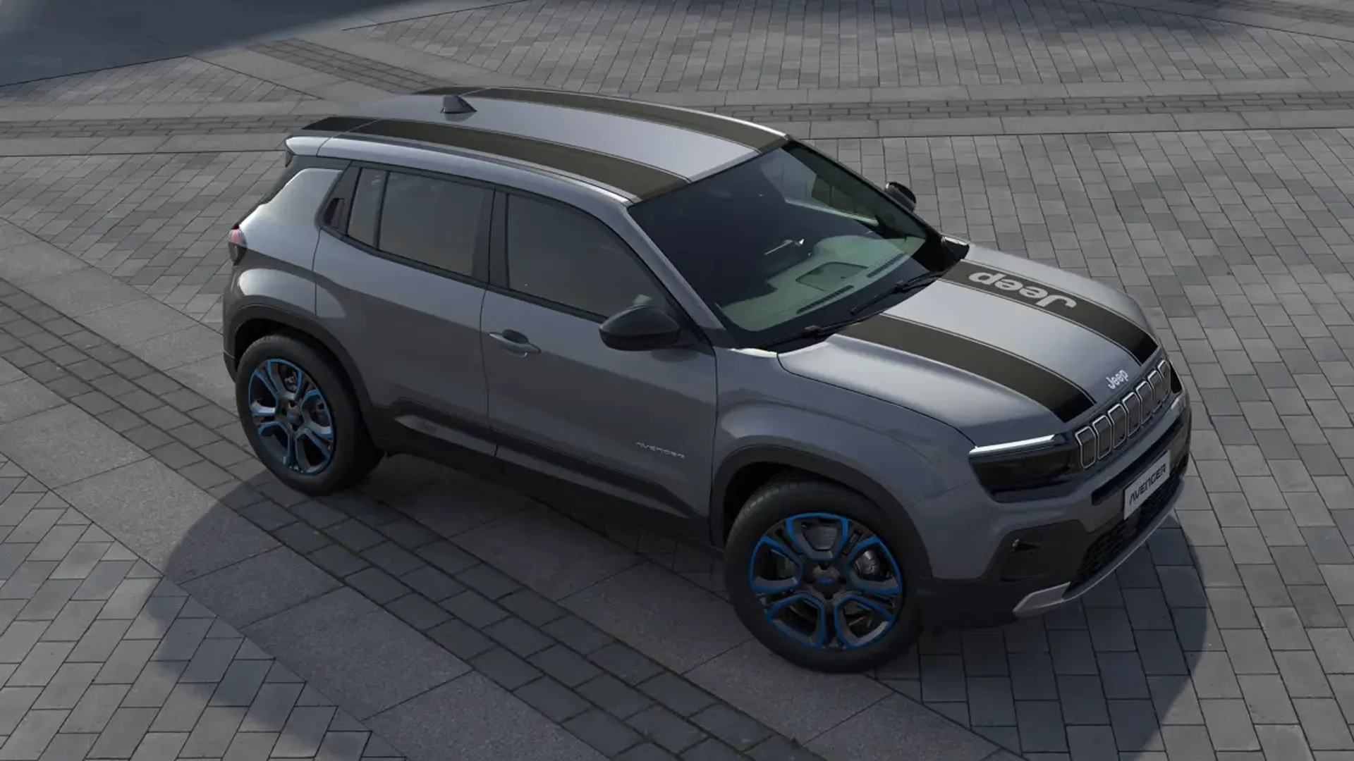Elettronauti - Jeep Avenger Electric 50.8kWh - Giallo - Esterno - Vista anteriore a tre quarti