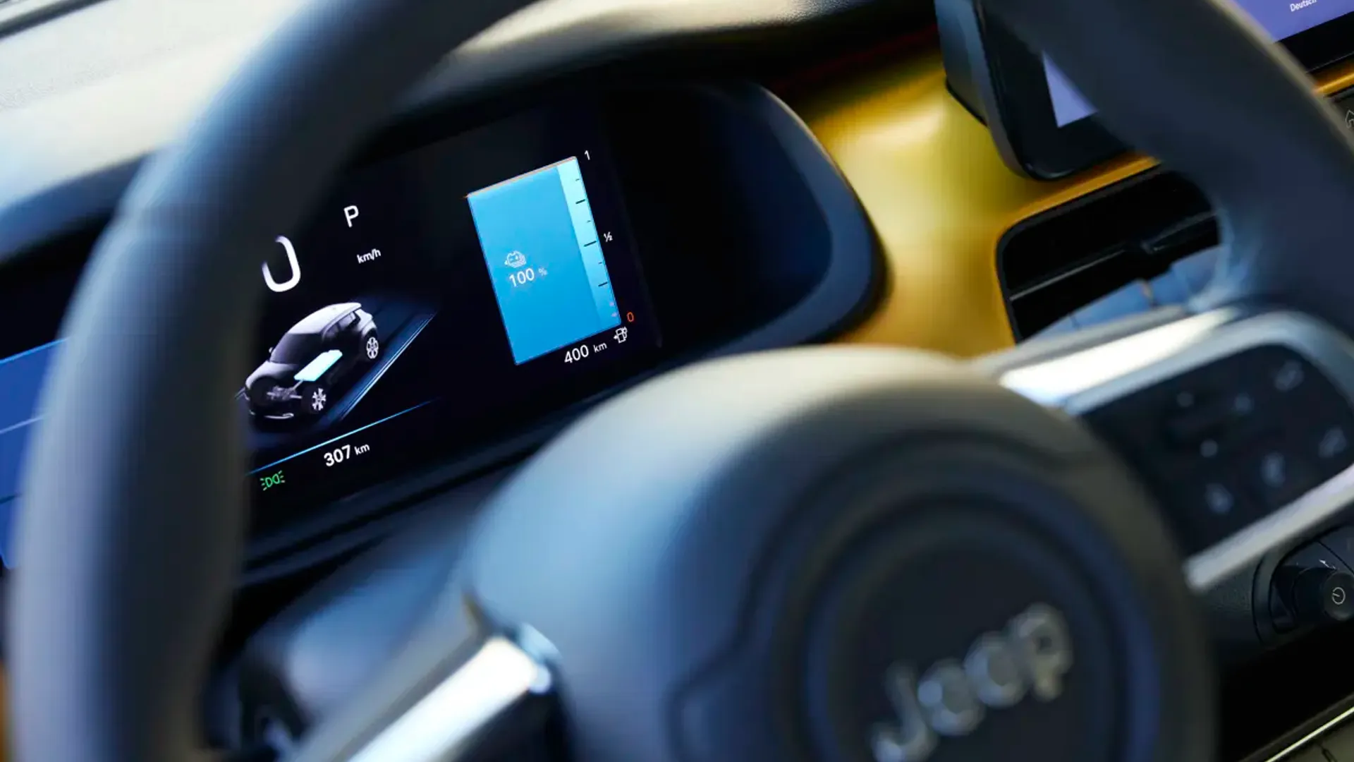 Elettronauti - Jeep Avenger Electric 50.8kWh - Infotainment - Vista della plancia