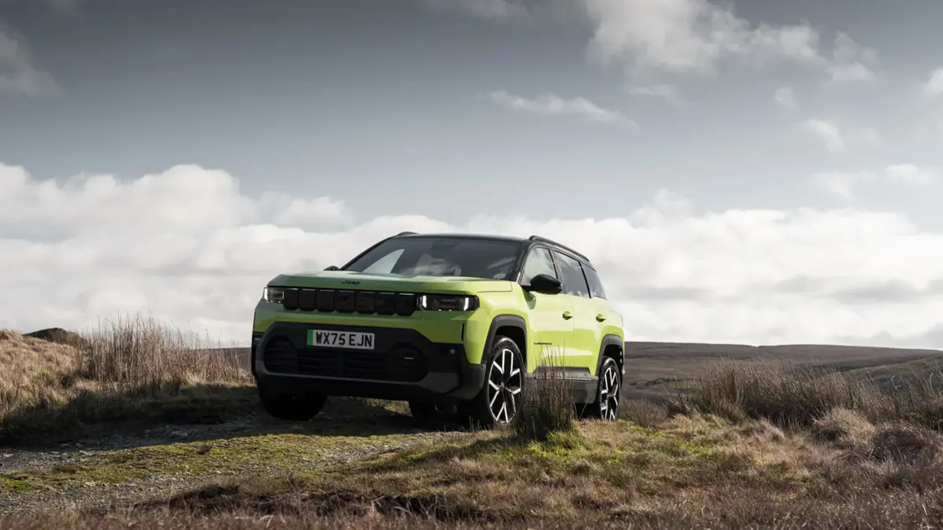 Elettronauti - Jeep Compass Electric 4xe - Blu - Esterno - Vista anteriore a tre quarti