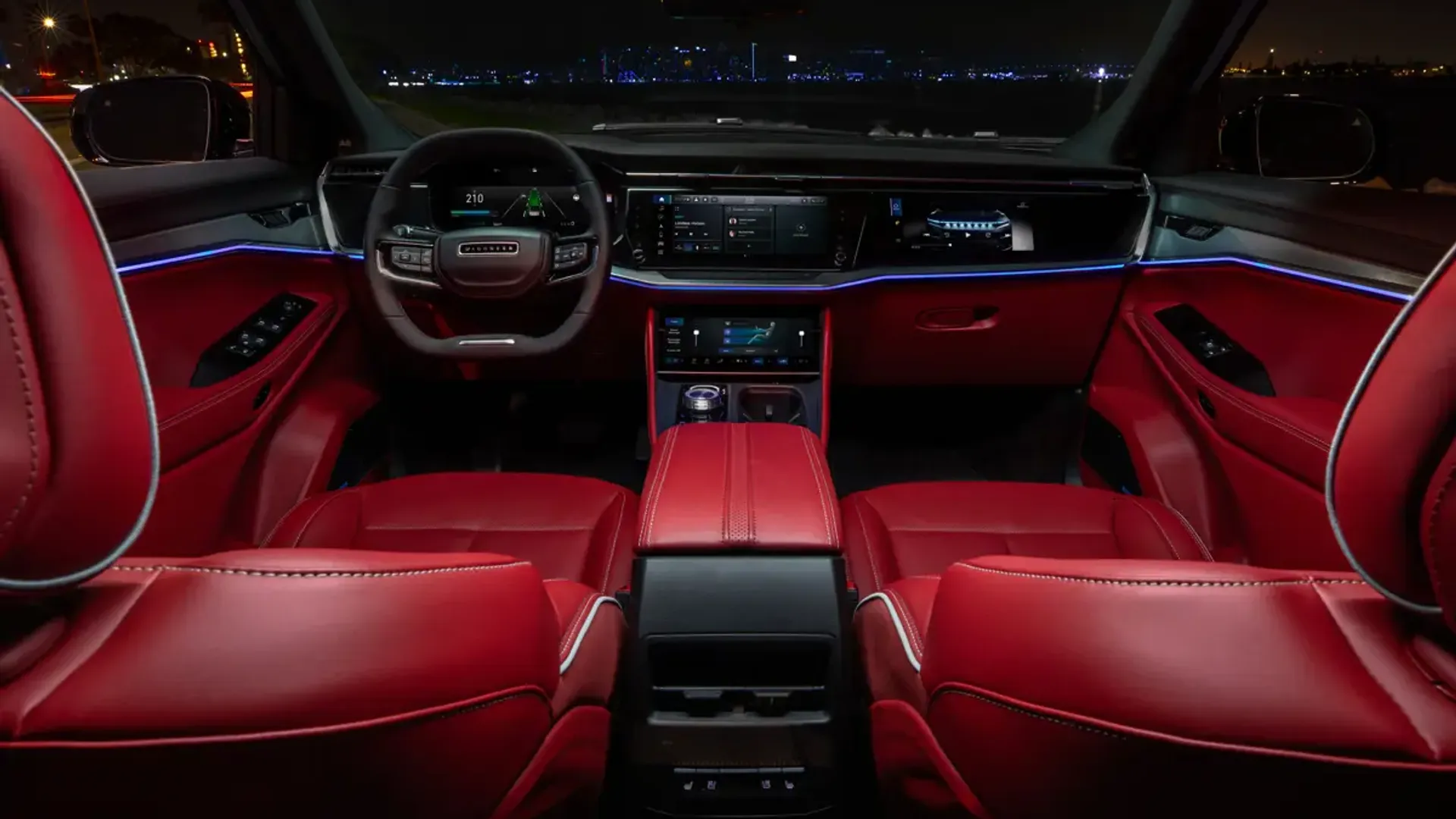 Elettronauti - Jeep Wagoneer S - Plancia - Vista della plancia