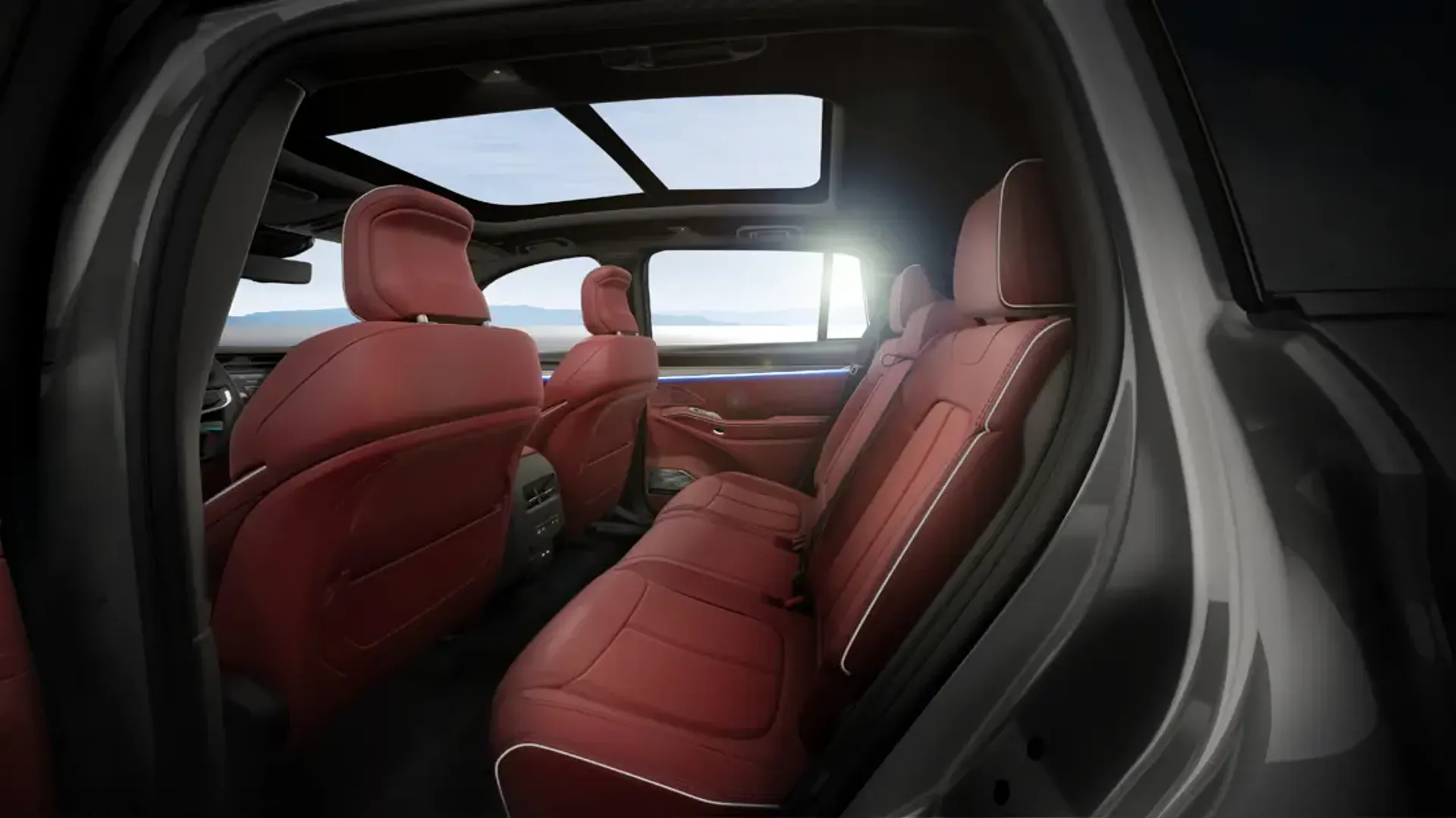 Elettronauti - Jeep Wagoneer S - Nero - Sedili - Sedili posteriori