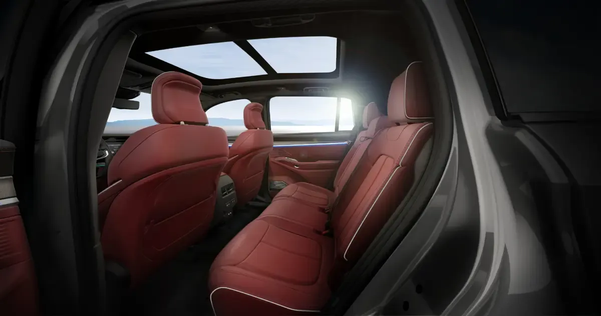 Elettronauti - Jeep Wagoneer S - Nero - Sedili - Sedili posteriori