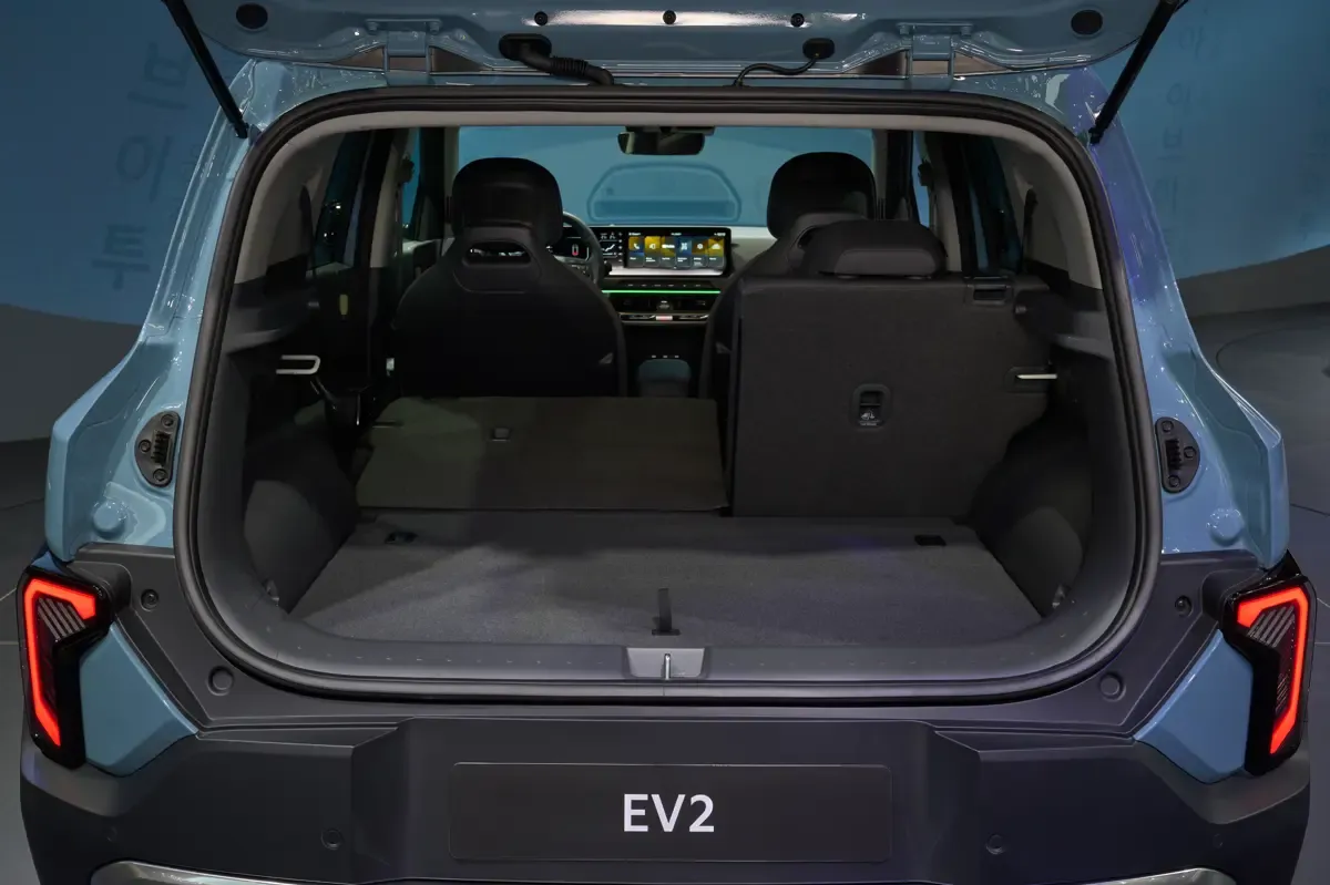 Elettronauti - Kia EV2 Long Range - Vano di carico - Bagagliaio