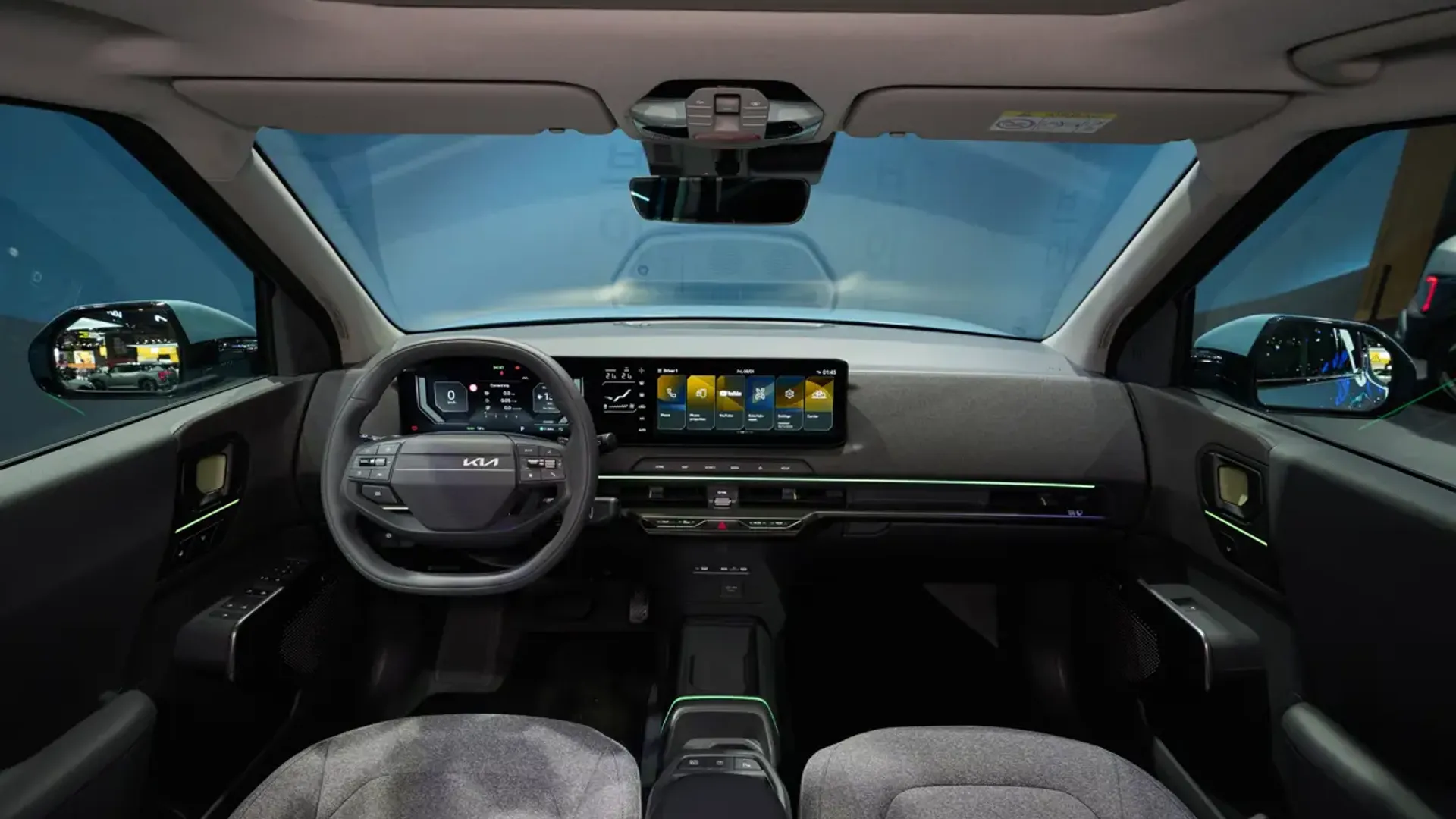 Elettronauti - Kia EV2 Long Range - Interni - Vista della plancia