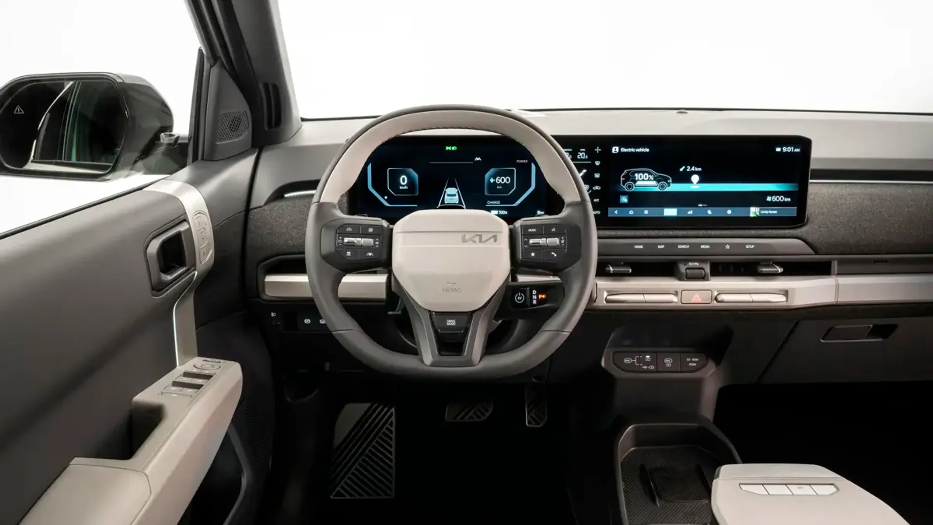 Elettronauti - Kia EV3 GT - Infotainment - Vista della plancia