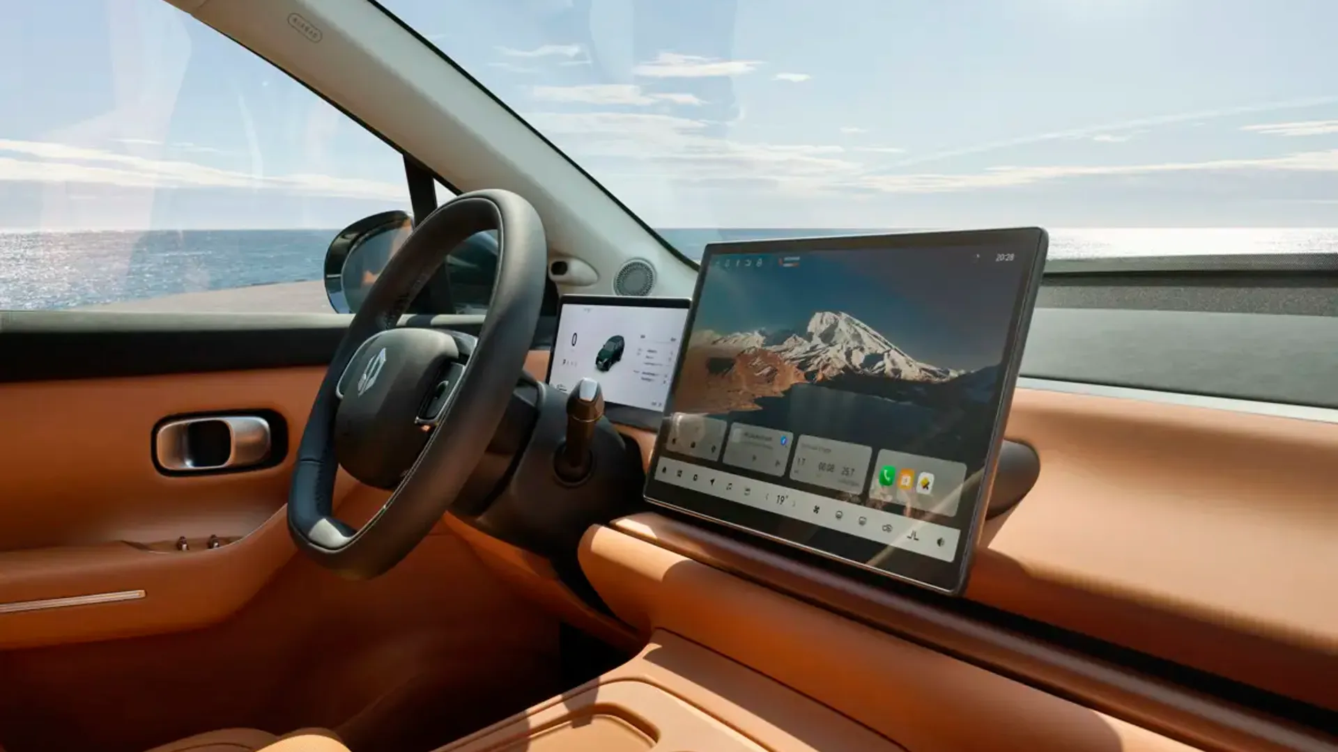 Elettronauti - Leapmotor C10 69kWh RWD - Infotainment - Vista della plancia