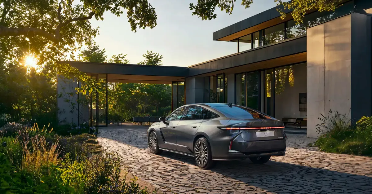 Elettronauti - Lexus ES 350e - Grigio - Esterno - Vista anteriore a tre quarti