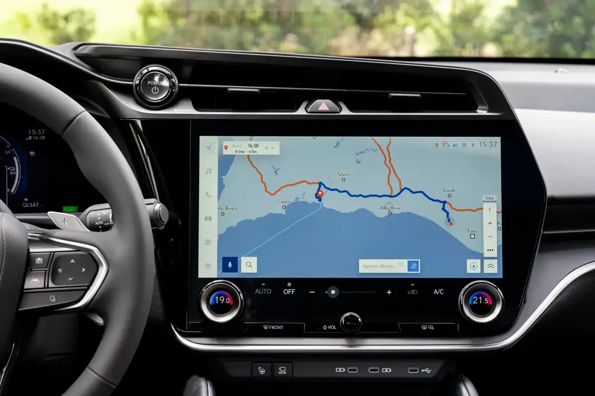 Elettronauti - Lexus RZ 500e - Infotainment