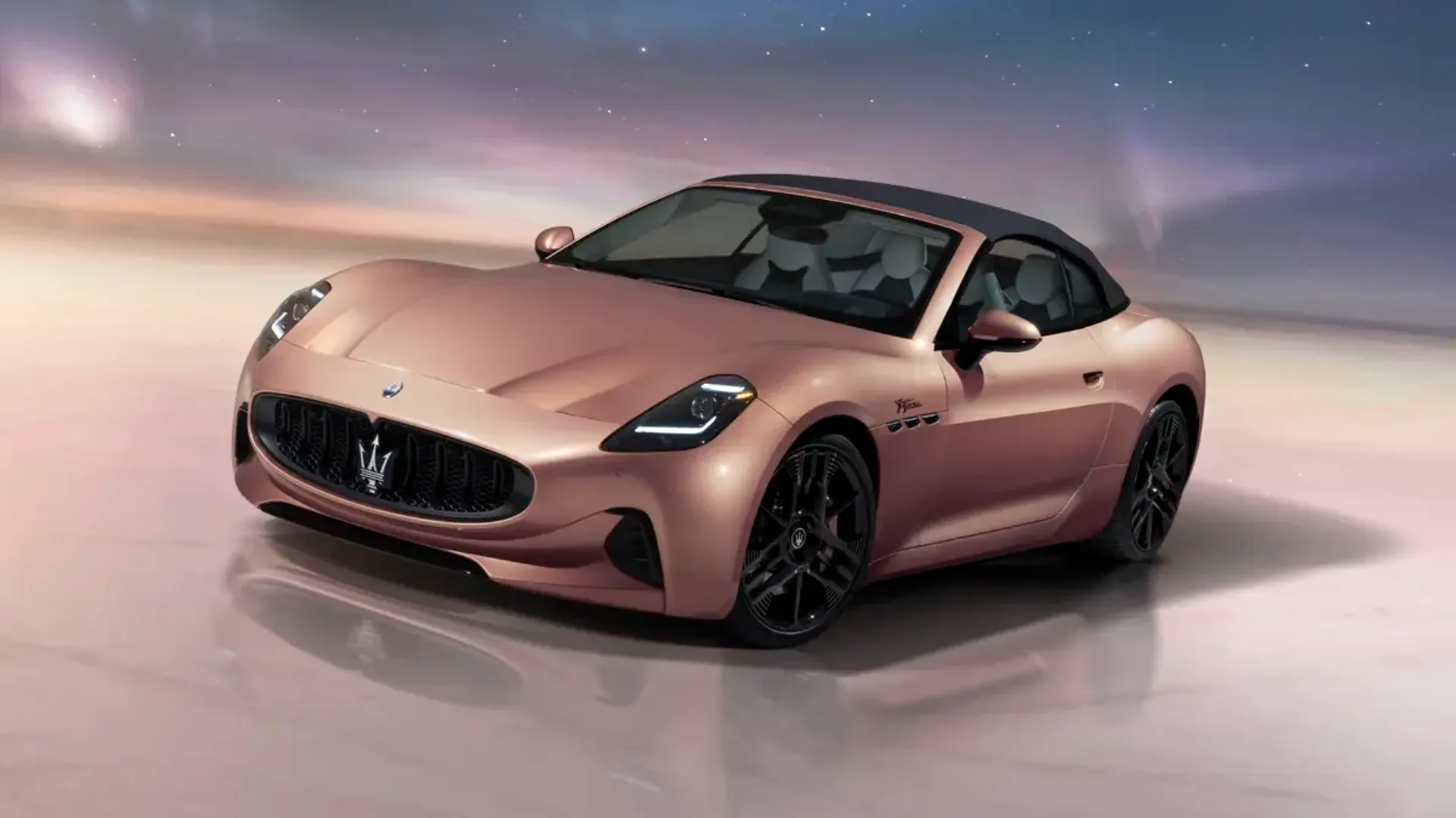 Elettronauti - Maserati GranCabrio Folgore - Blu - Esterno - Vista anteriore a tre quarti