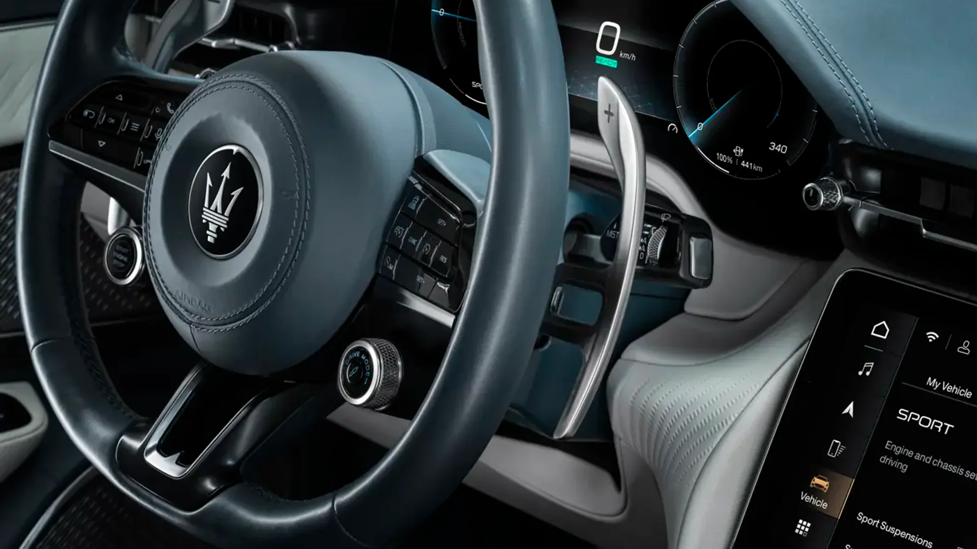Elettronauti - Maserati GranCabrio Folgore - Bianco - Esterno - Vista anteriore a tre quarti