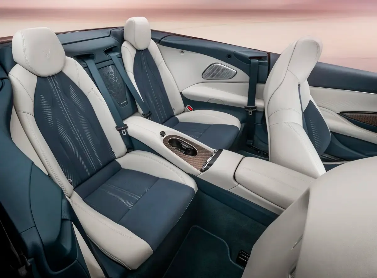 Elettronauti - Maserati GranCabrio Folgore - Bianco - Sedili - Sedili posteriori