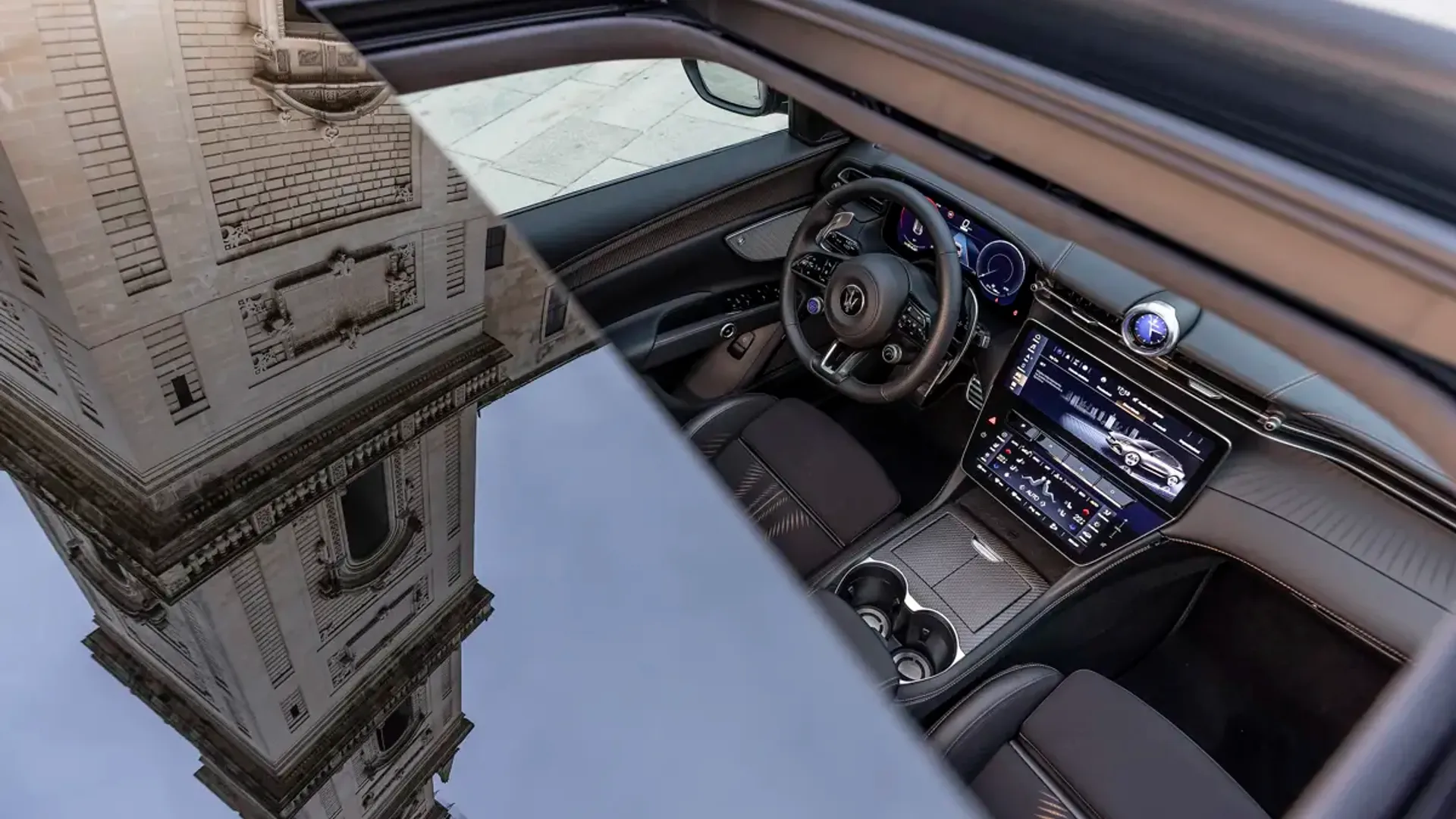 Elettronauti - Maserati Grecale Folgore - Copper - Esterno - Vista dall'alto
