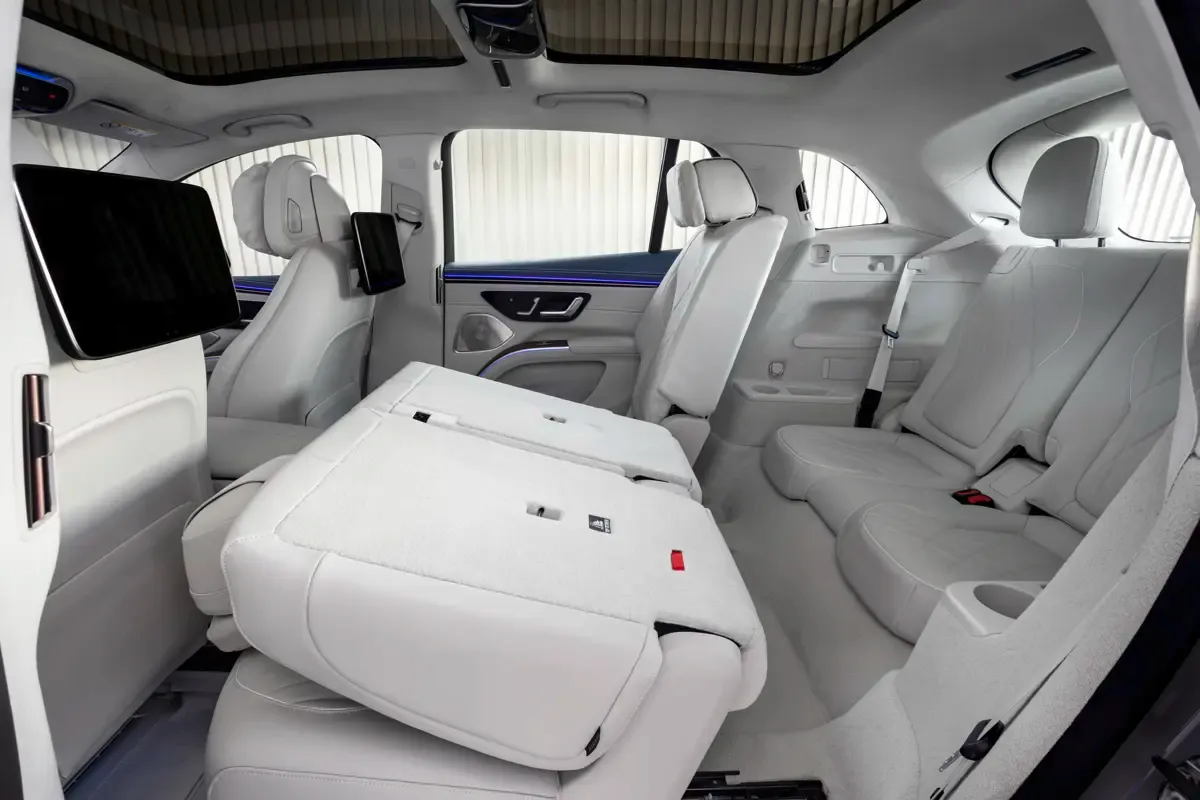 Elettronauti - Mercedes-Benz EQS SUV 450 4MATIC - Beige - Sedili - Sedili posteriori