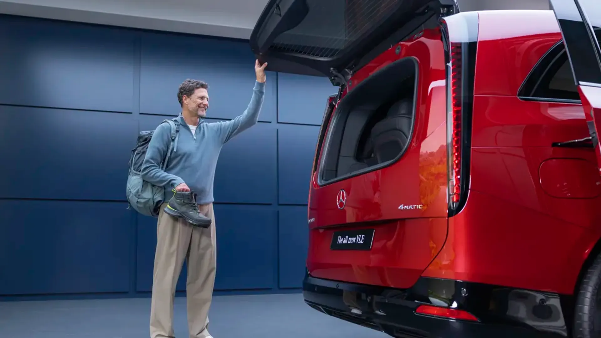 Elettronauti - Mercedes-Benz VLE 300 - Vano di carico - Bagagliaio