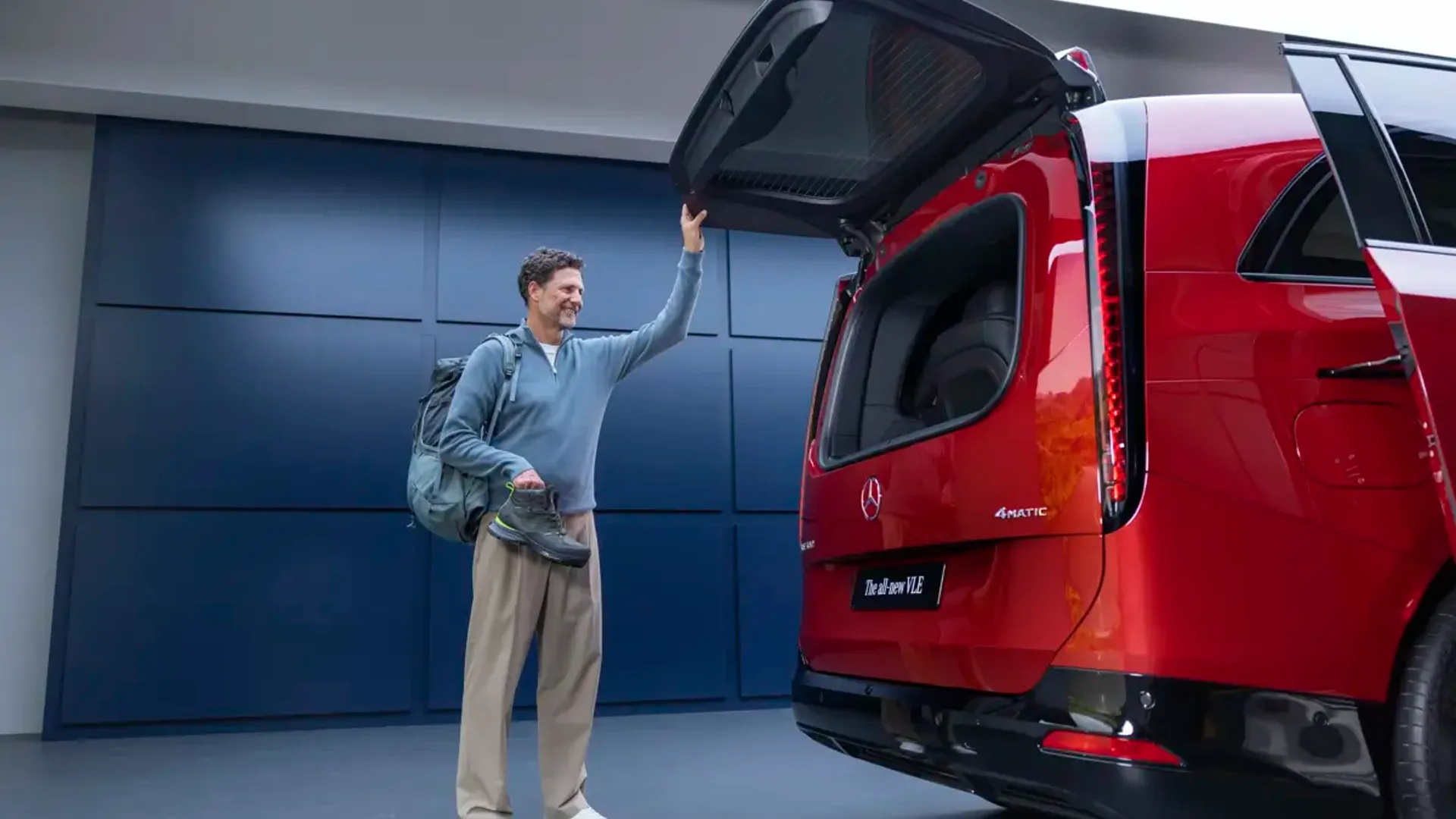 Elettronauti - Mercedes-Benz VLE 300 - Vano di carico - Bagagliaio