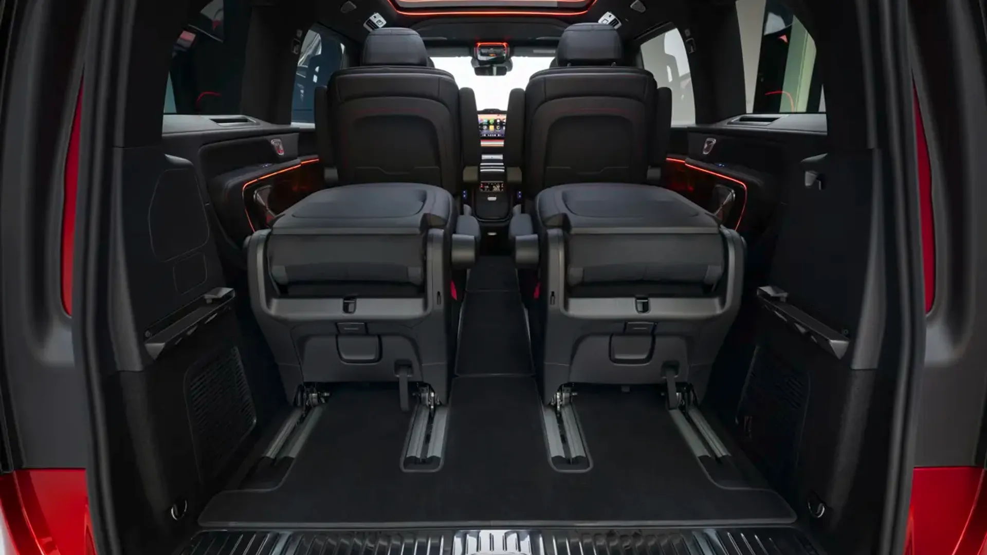Elettronauti - Mercedes-Benz VLE 300 - Nero - Vano di carico - Bagagliaio