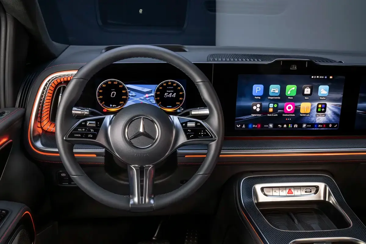 Elettronauti - Mercedes-Benz VLE 300 - Infotainment