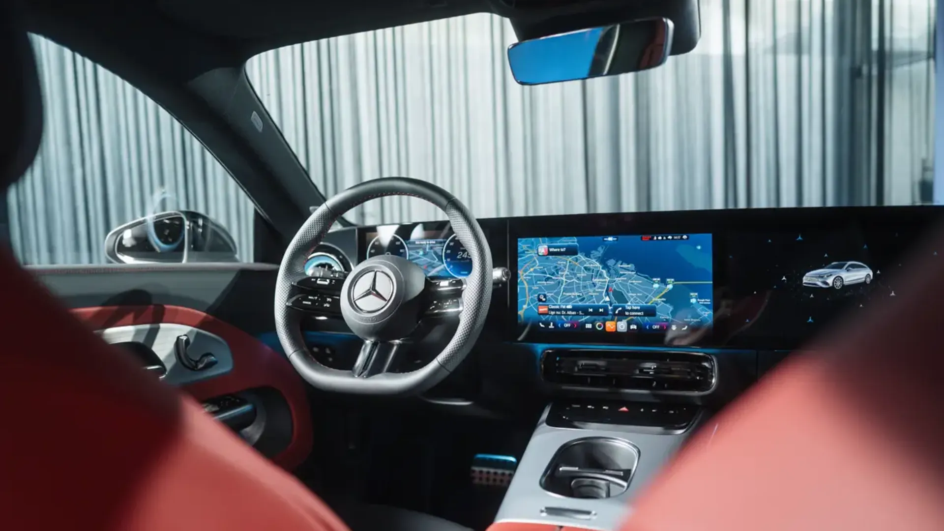 Elettronauti - Mercedes CLA 200 Shooting Brake - Plancia - Vista della plancia