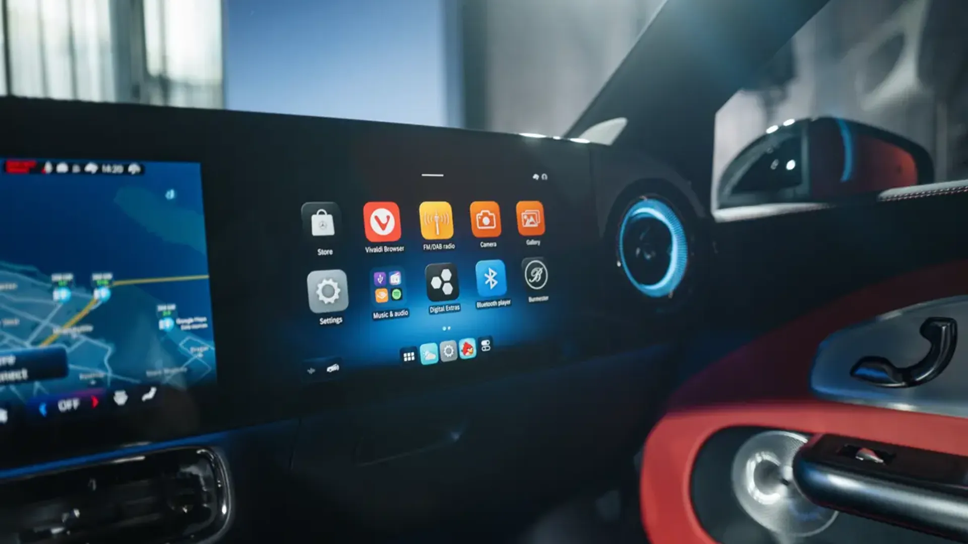 Elettronauti - Mercedes CLA 200 Shooting Brake - Infotainment - Vista della plancia