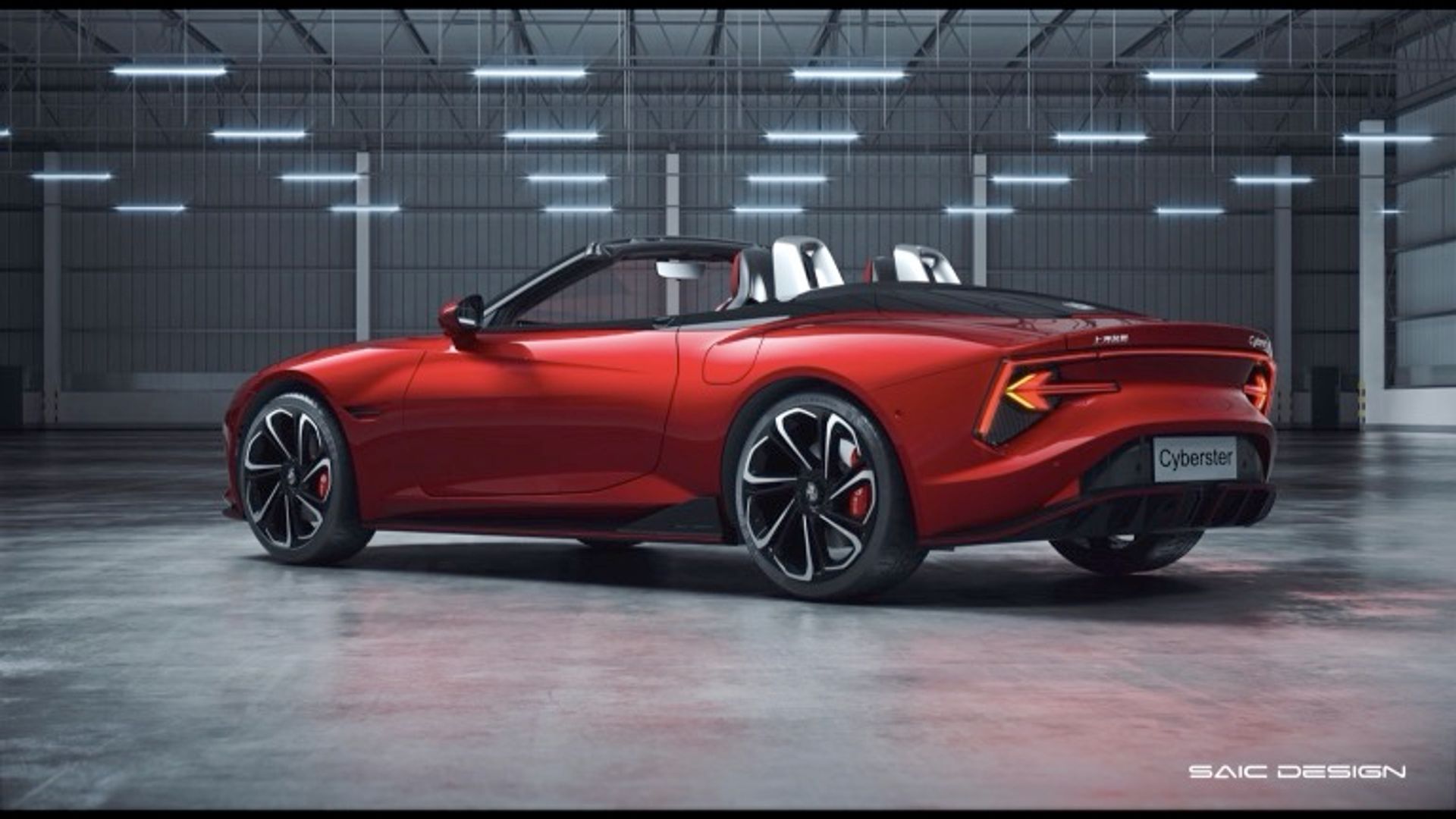 Elettronauti - MG Cyberster GT - Rosso - Esterno - Vista anteriore a tre quarti