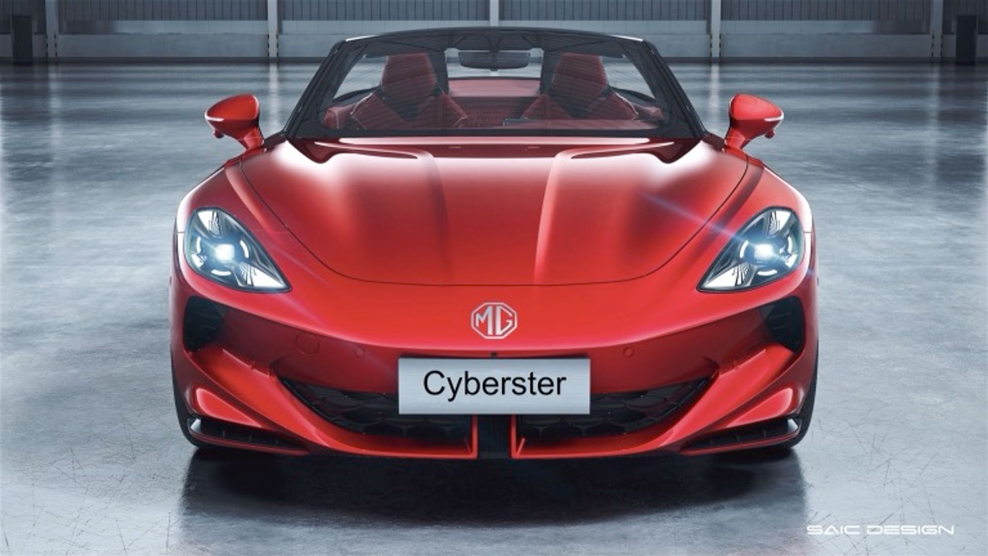 Elettronauti - MG Cyberster GT - Rosso - Esterno - Vista anteriore a tre quarti