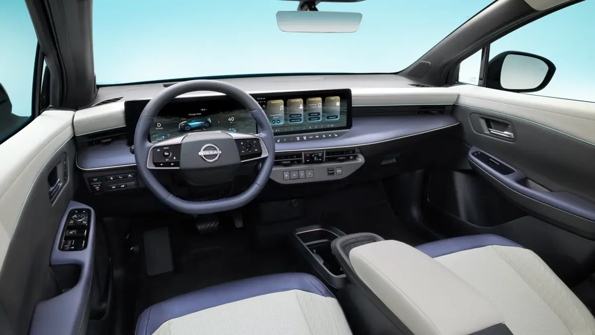 Elettronauti - Nissan Leaf Extended Range - Plancia - Vista della plancia