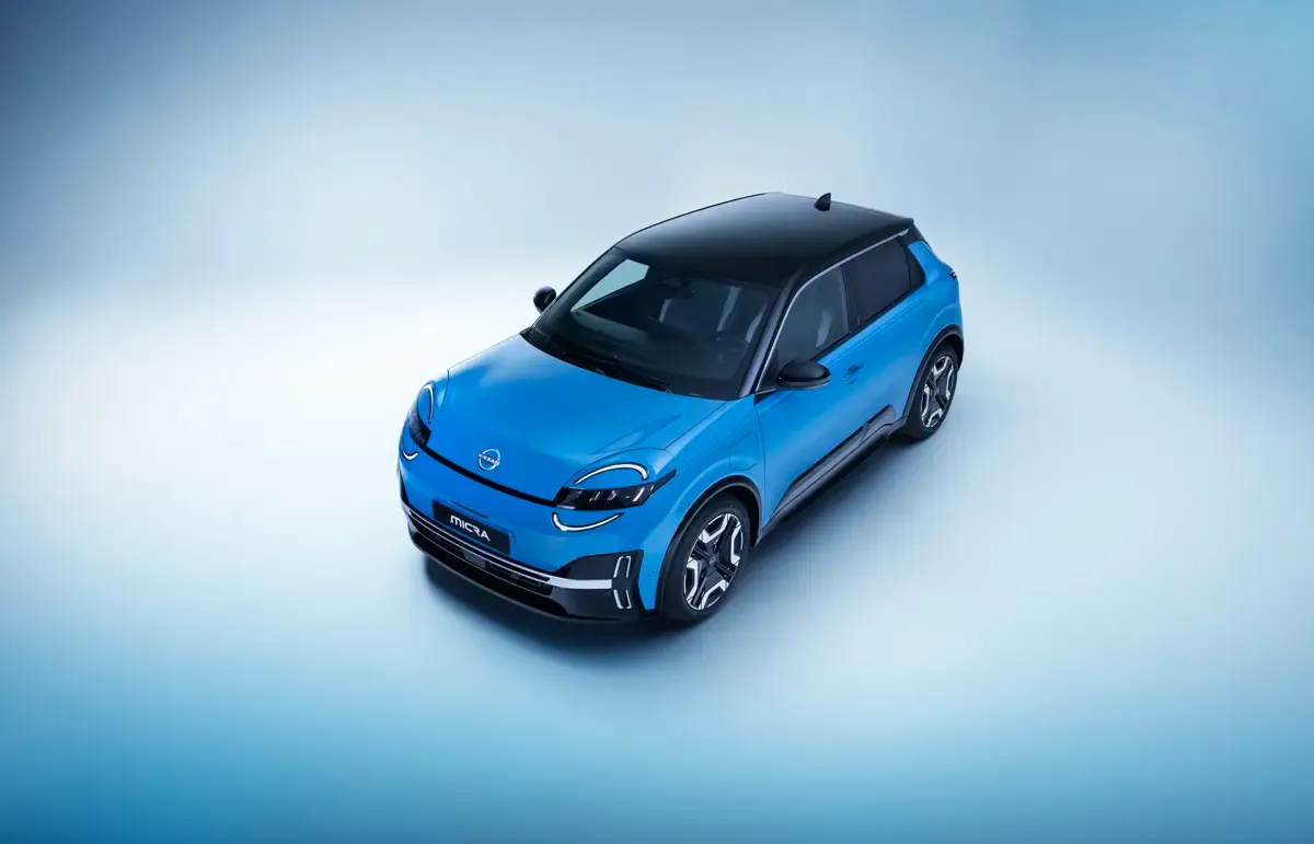 Elettronauti - Nissan Micra Extended Range 52 kWh - Giallo - Esterno - Vista anteriore a tre quarti