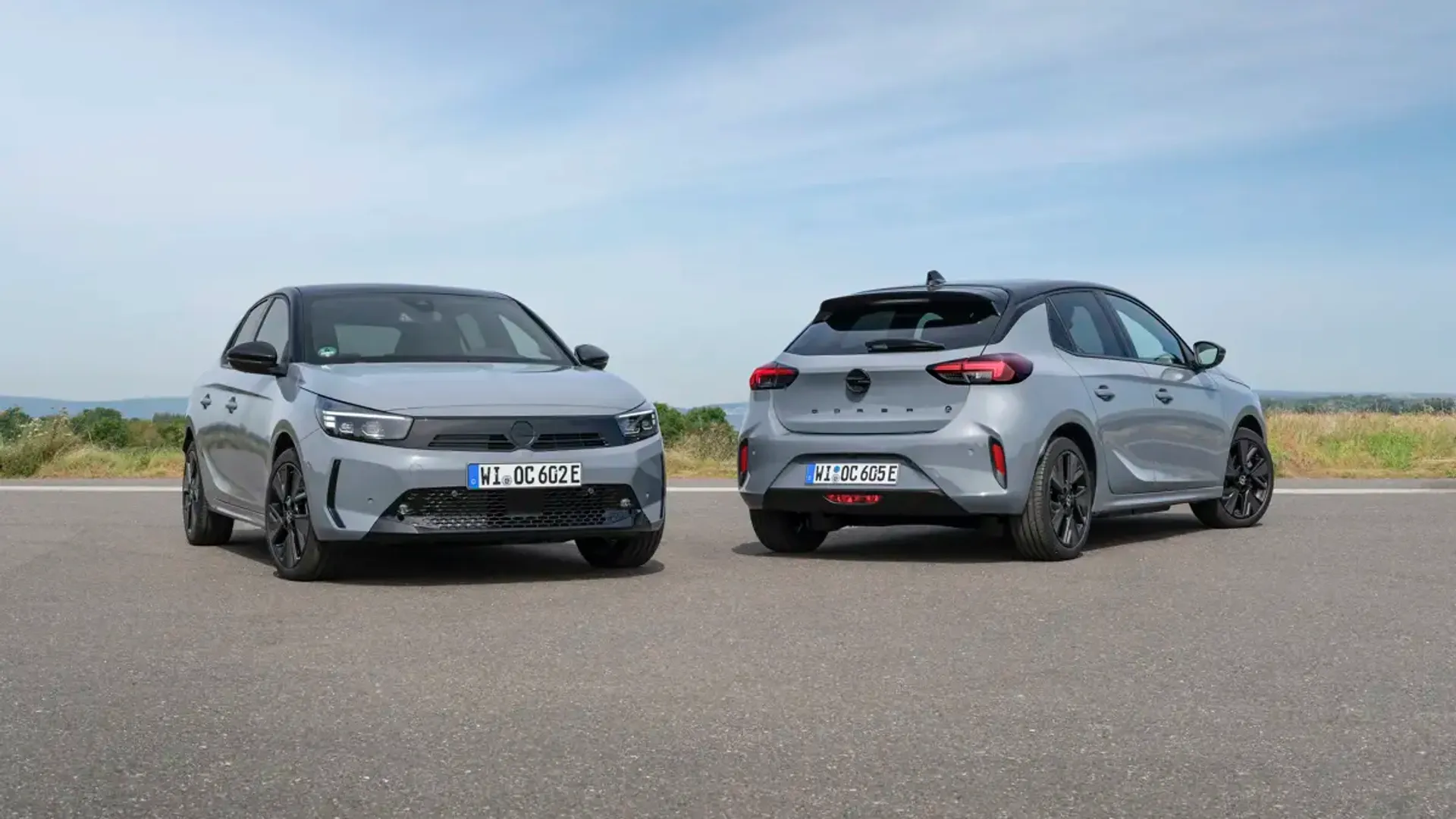 Elettronauti - Opel Corsa Electric 54kWh - Giallo - Esterno - Vista anteriore a tre quarti