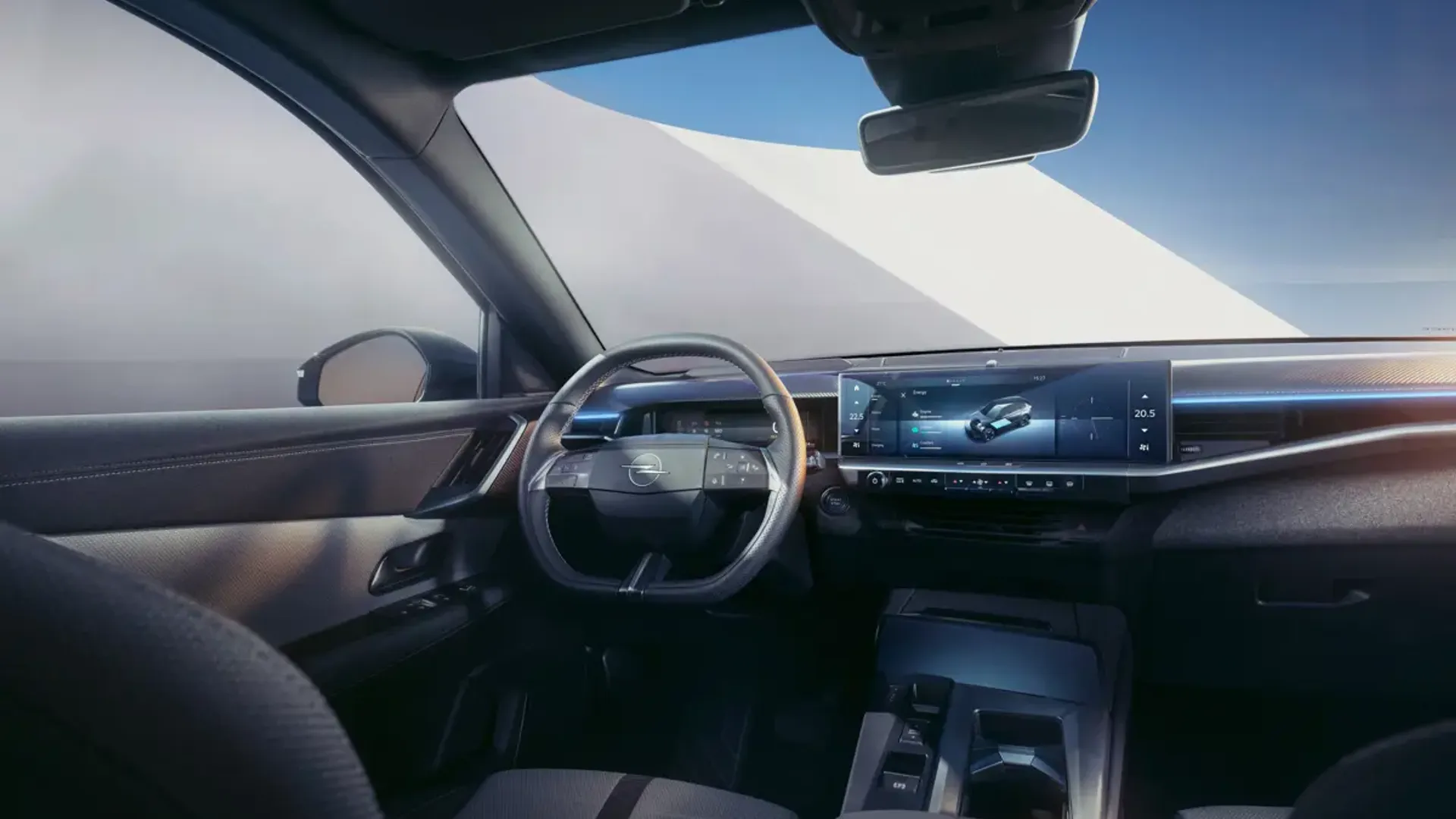 Elettronauti - Opel Grandland 73kWh AWD - Infotainment - Vista della plancia
