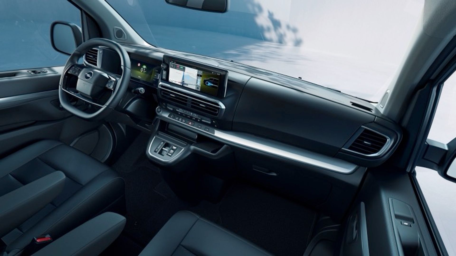 Elettronauti - Opel Zafira Electric 50 kWh - Grigio - Esterno - Vista anteriore a tre quarti