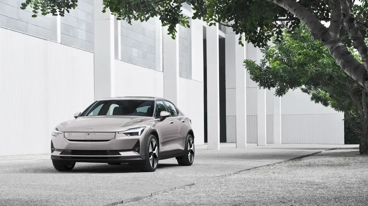 Elettronauti - Polestar 2 Long Range Dual Motor - Grigio - Esterno - Vista anteriore a tre quarti