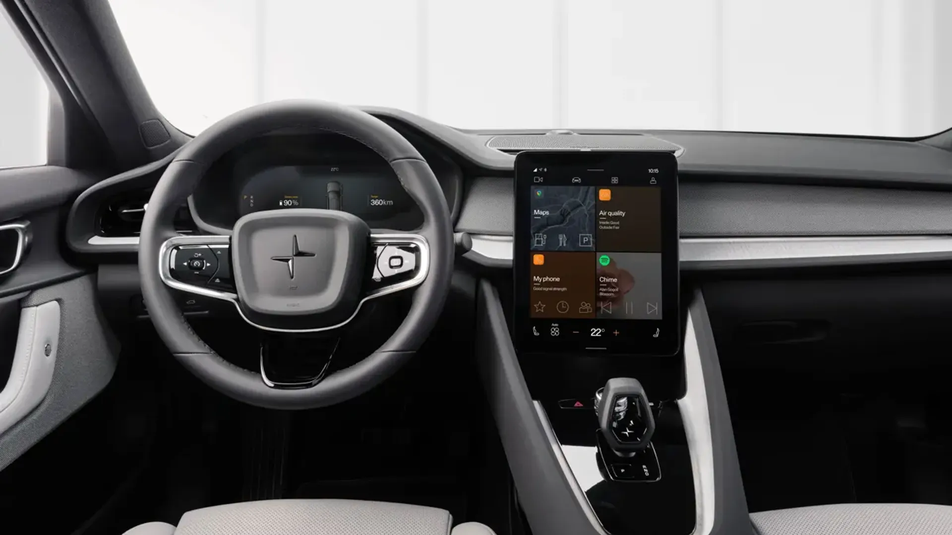 Elettronauti - Polestar 2 Long Range Dual Motor - Infotainment