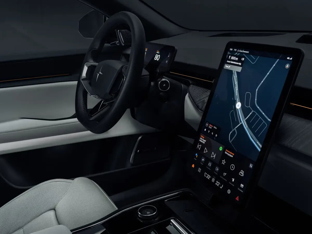 Elettronauti - Polestar 3 Long Range Dual Motor - Infotainment - Vista della plancia