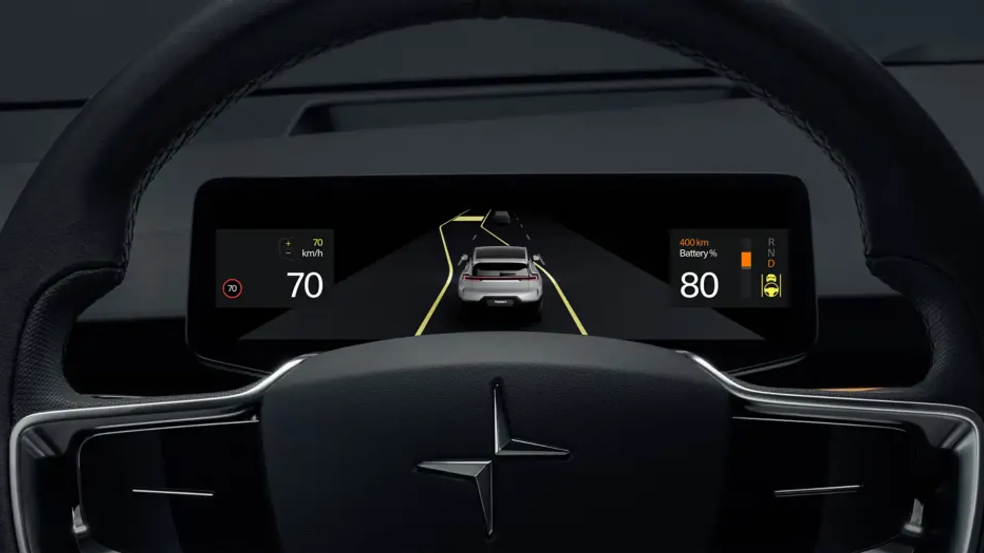 Elettronauti - Polestar 3 Long Range Dual Motor - Infotainment - Vista della plancia