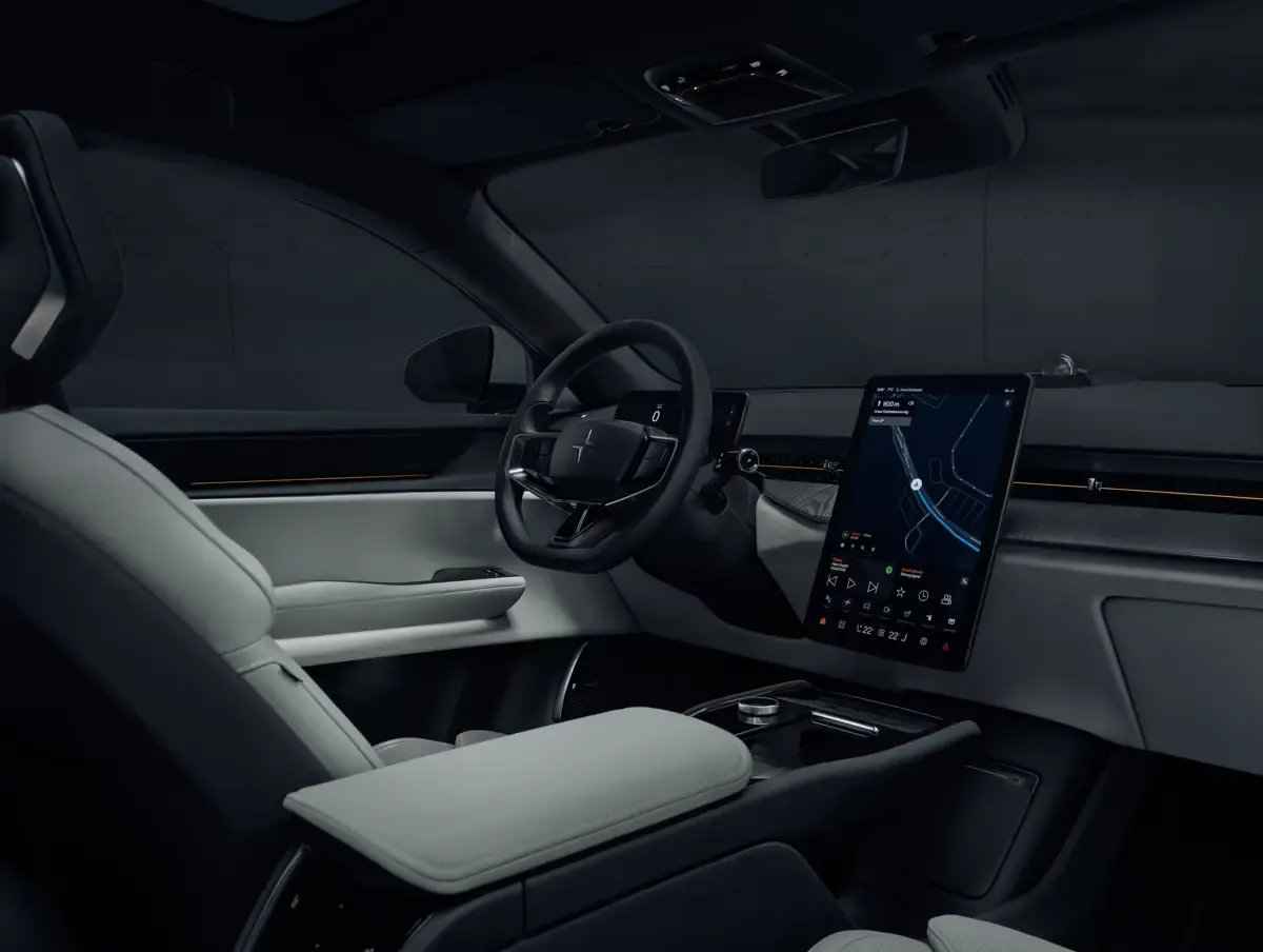 Elettronauti - Polestar 3 Long Range Dual Motor - Interni - Vista della plancia