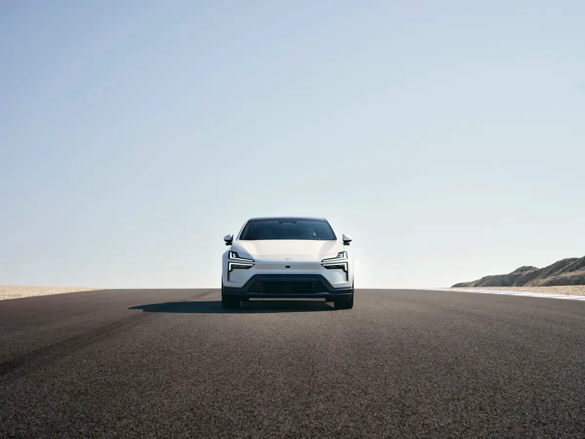 Elettronauti - Polestar 4 Long Range Dual Motor - Grigio - Esterno - Vista anteriore