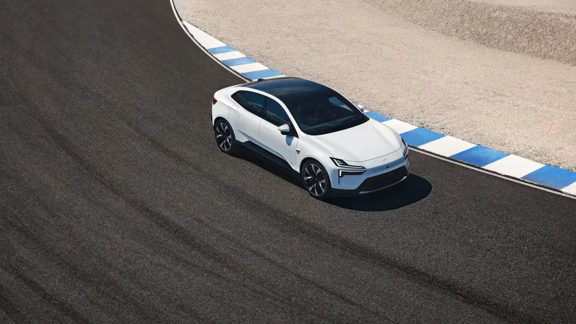 Elettronauti - Polestar 4 Long Range Dual Motor - Bianco - Esterno - Vista anteriore a tre quarti