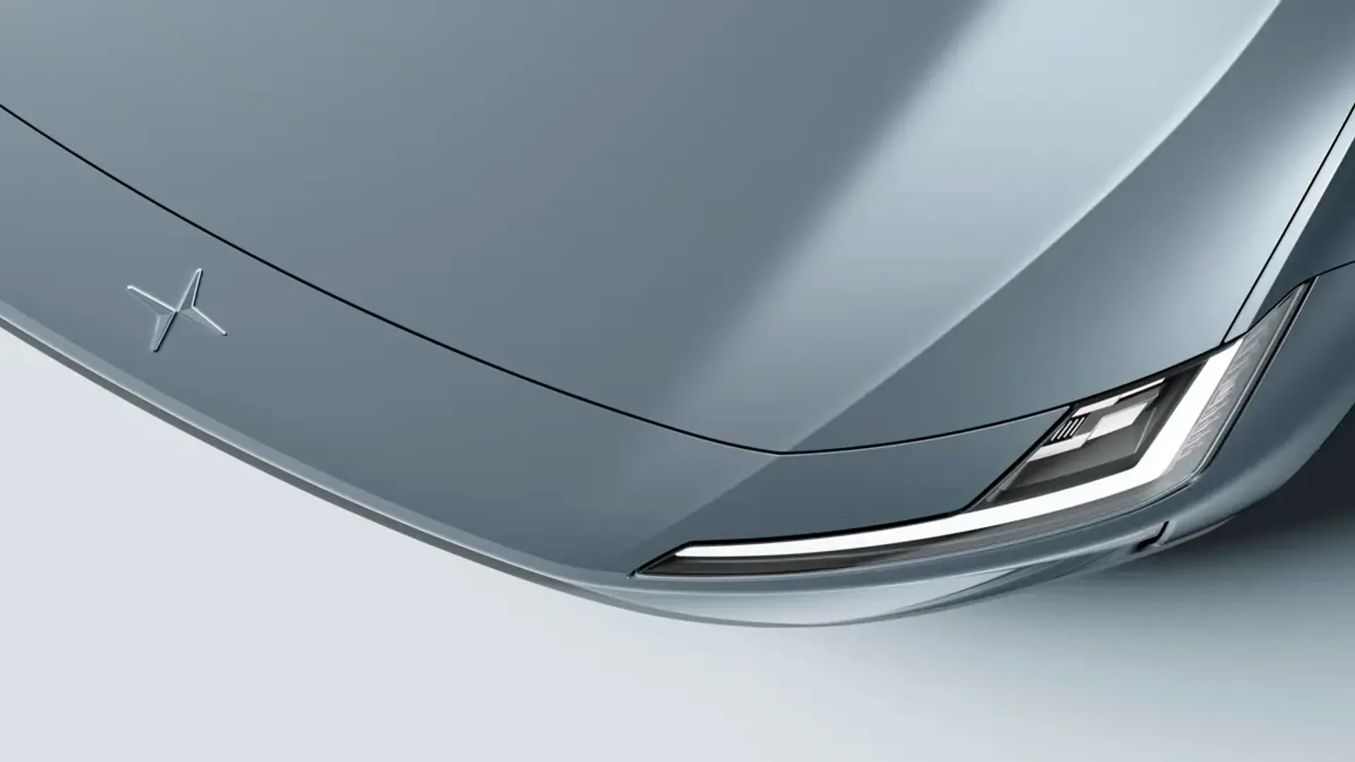 Elettronauti - Polestar 4 Long Range Dual Motor - Bianco - Esterno - Vista anteriore a tre quarti