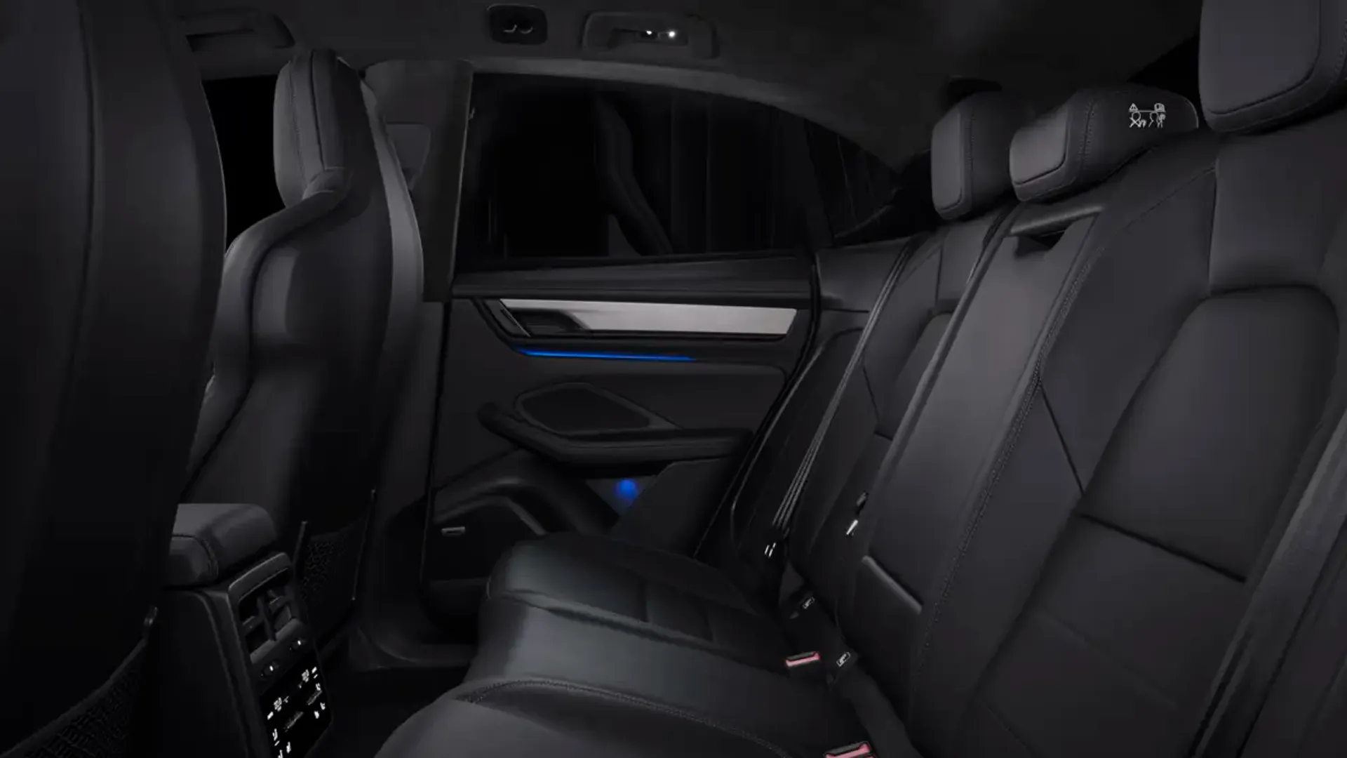 Elettronauti - Porsche Macan 4 - Nero - Sedili - Sedili posteriori