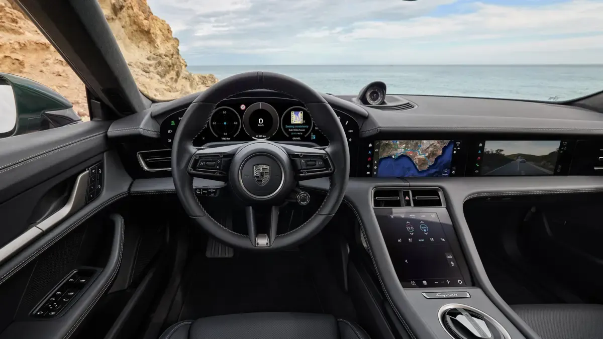 Elettronauti - Porsche Taycan Turbo S Cross Turismo - Plancia - Vista della plancia