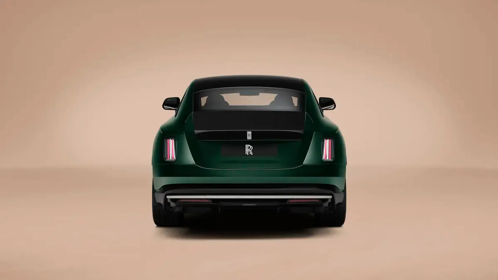 Elettronauti - Rolls-Royce Spectre Series II - Dark Red - Esterno - Vista anteriore a tre quarti