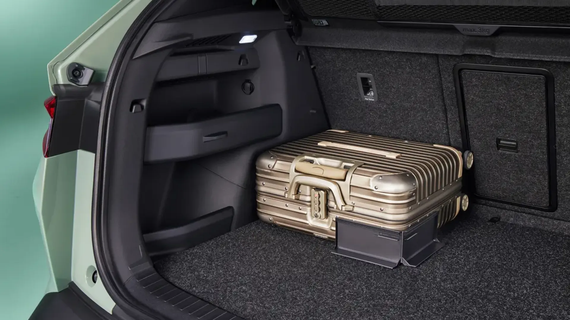 Elettronauti - Skoda Elroq 60 - Verde - Vano di carico - Bagagliaio